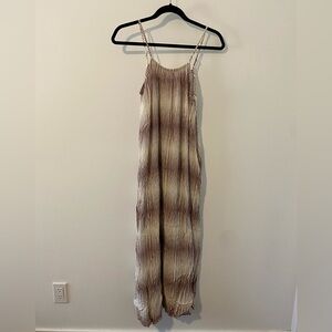 A New Day Rayon Adjustable Sleeve Maxi Dress